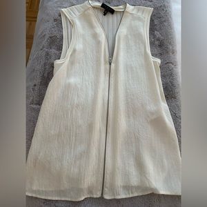 Rag & bone Valerie zip-front sleeveless top